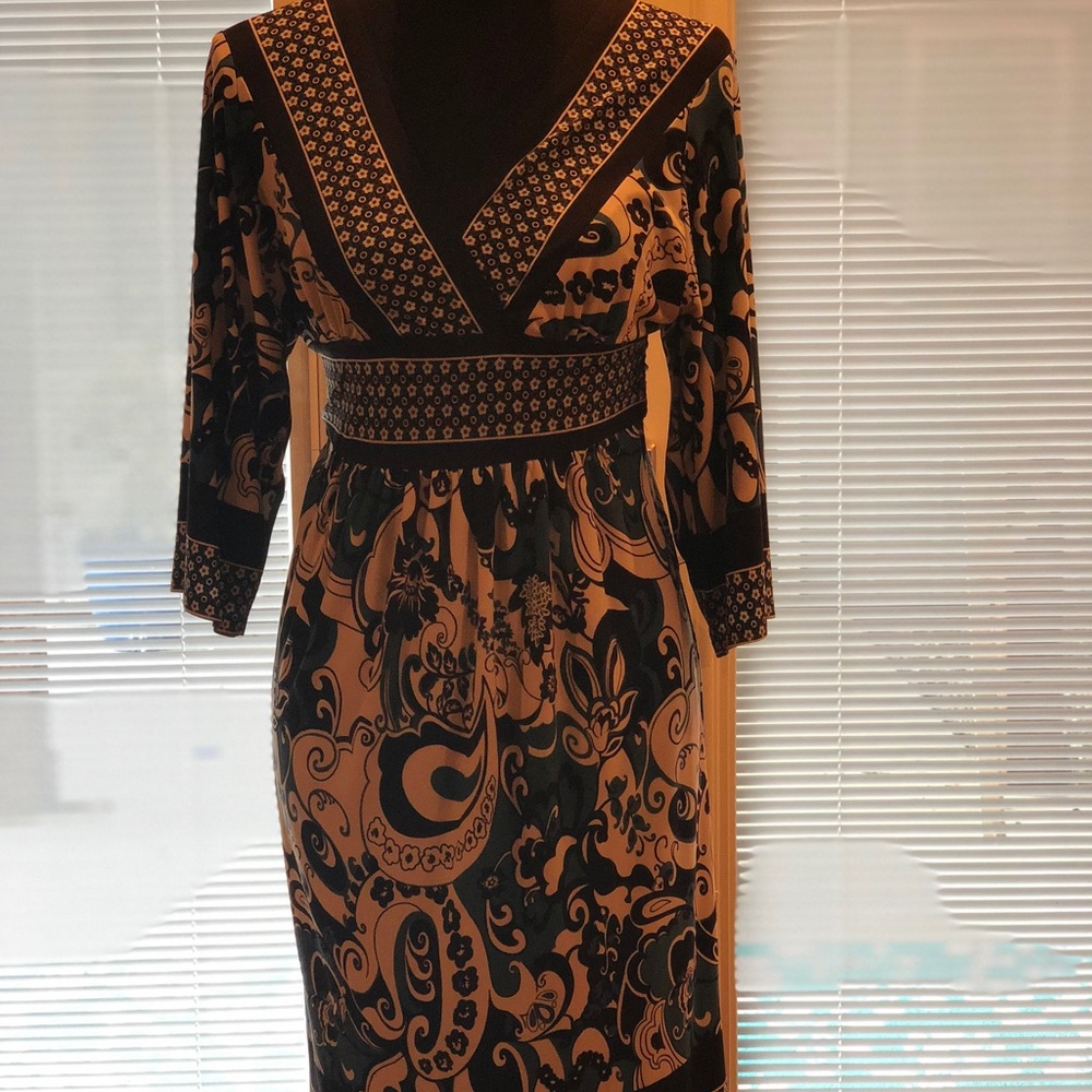 Dress size 10 3/4 sleeve